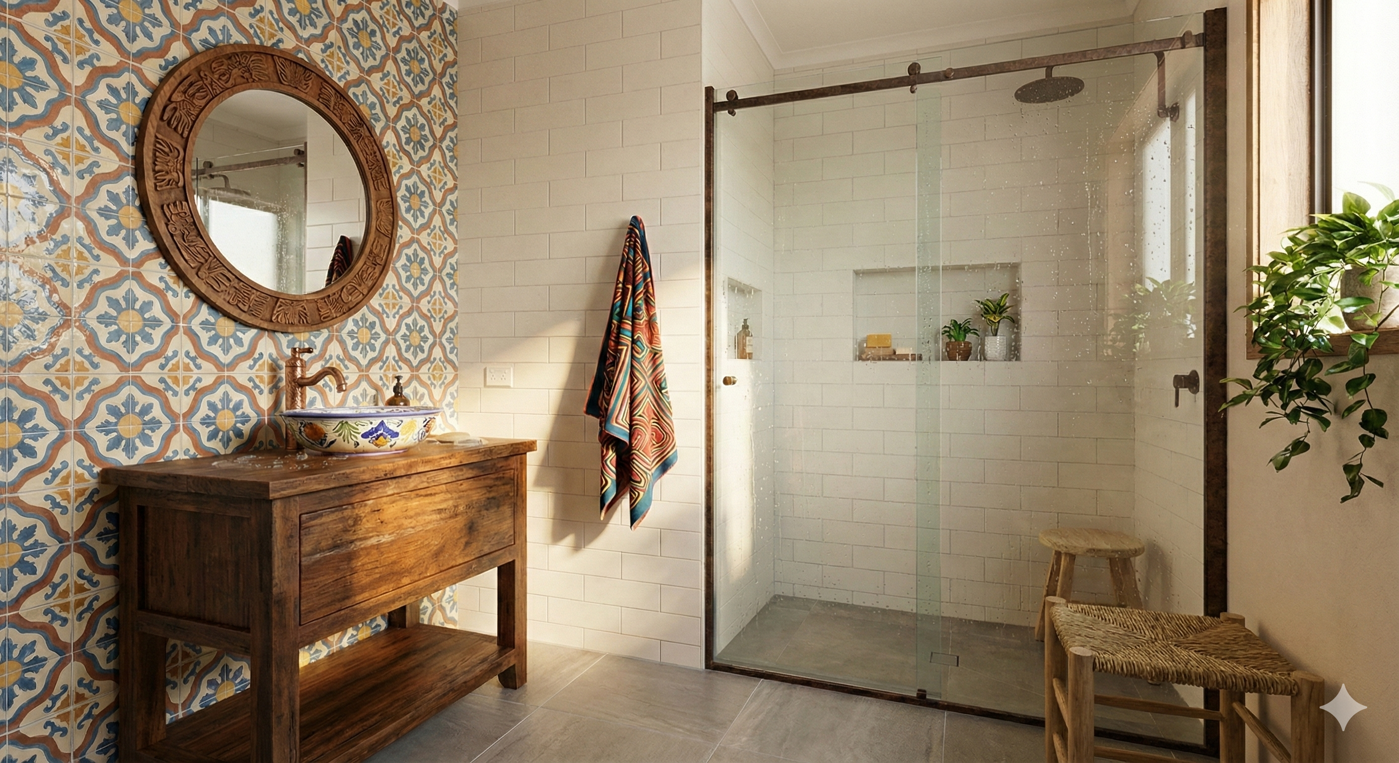 Puerta de baño premium